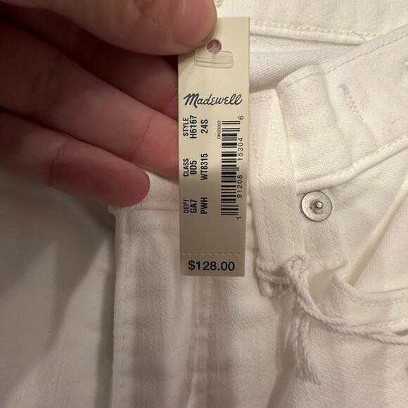 NWT- Madewell 9” High Rise Skinny Jeans - Picture 4 of 7